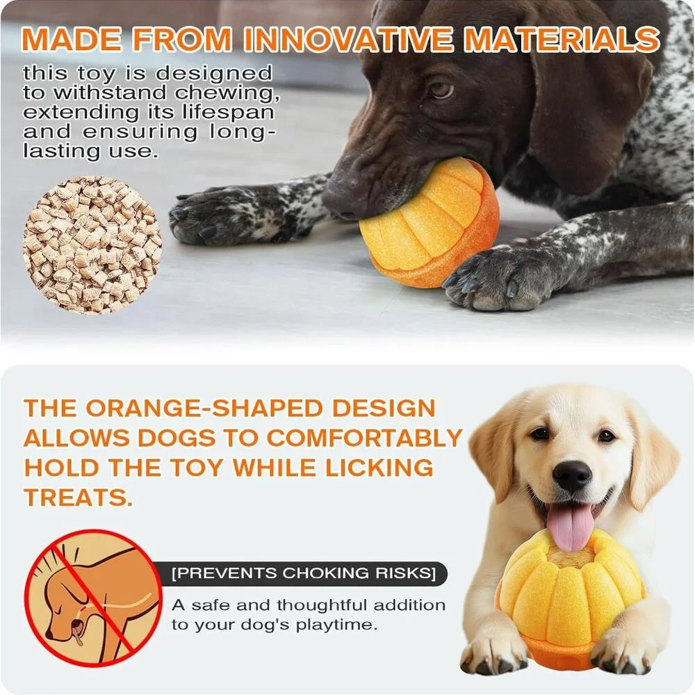 Unbreakable Dog Frozen Treat Toy Treat Dispensing Indestructible Dog Toy Chew